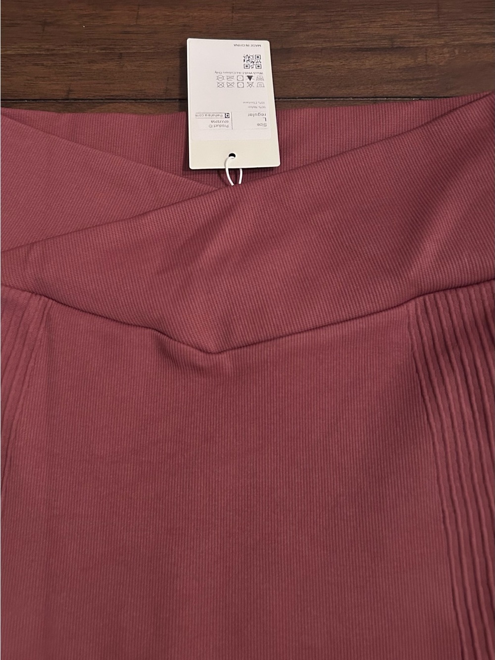 Halara Crossover Seamless Bodycon Mermaid Midi Skirt Rust Color Large - Picture 8 of 9